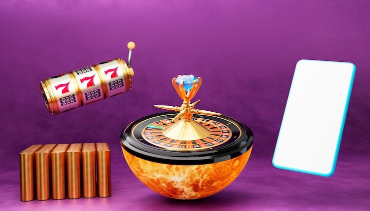 Tampilan home screen aplikasi Android palu4d dengan menu navigasi utama